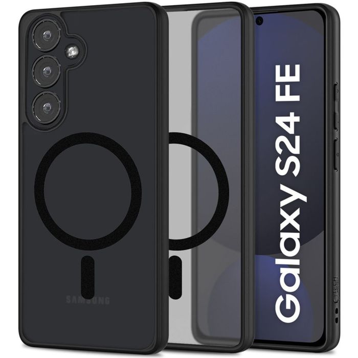 Etui Tech-Protect Magmat TPU i PC DO Samsung Galaxy S24 FE Czarne