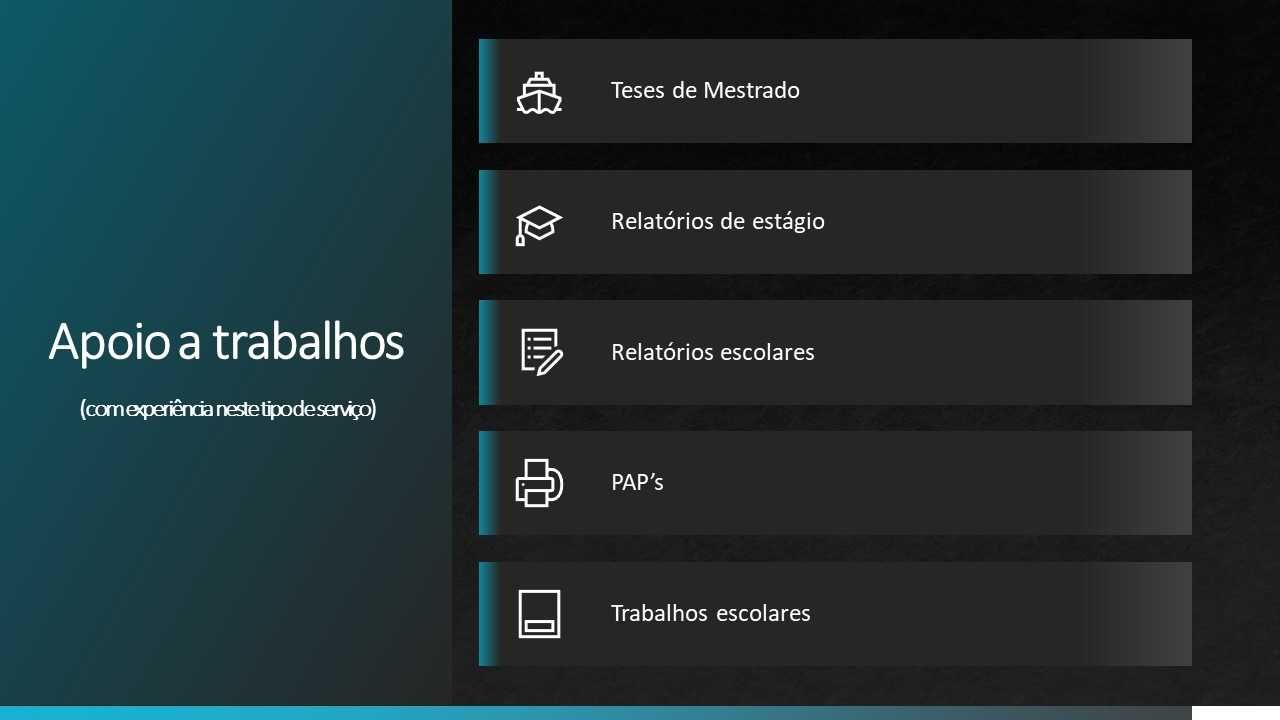 Explicações/Apoio ao Estudo/Apoio em trabalhos