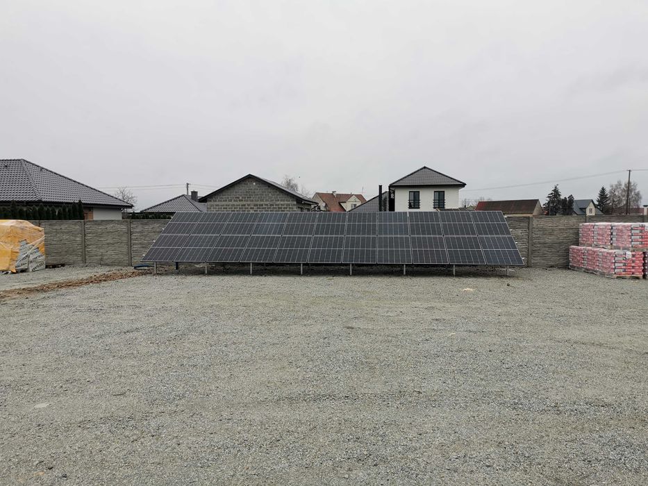 Fotowoltaika grunt zestaw hybrydowy 10+10 + gratis klimatyzacja 3,5kW