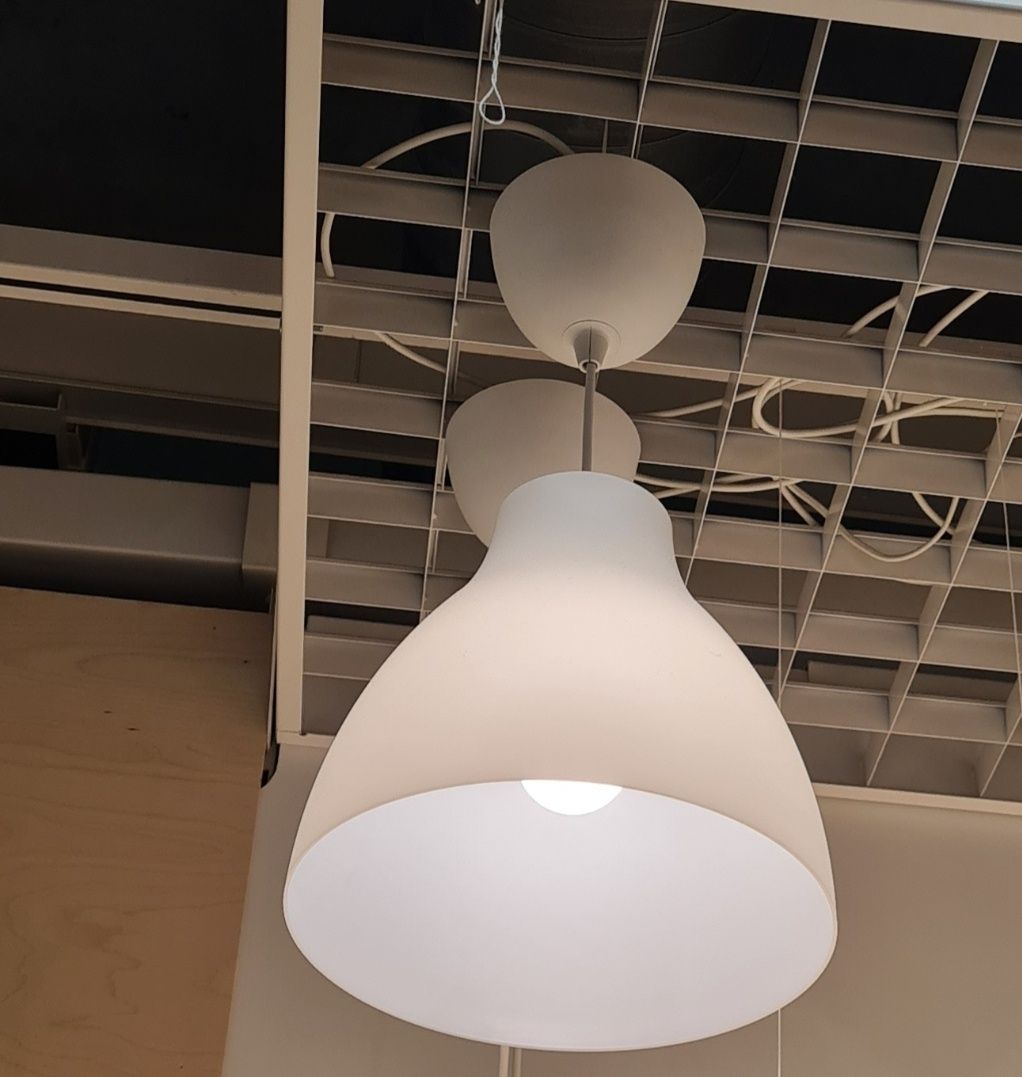 Lampa     biała   IKEA
