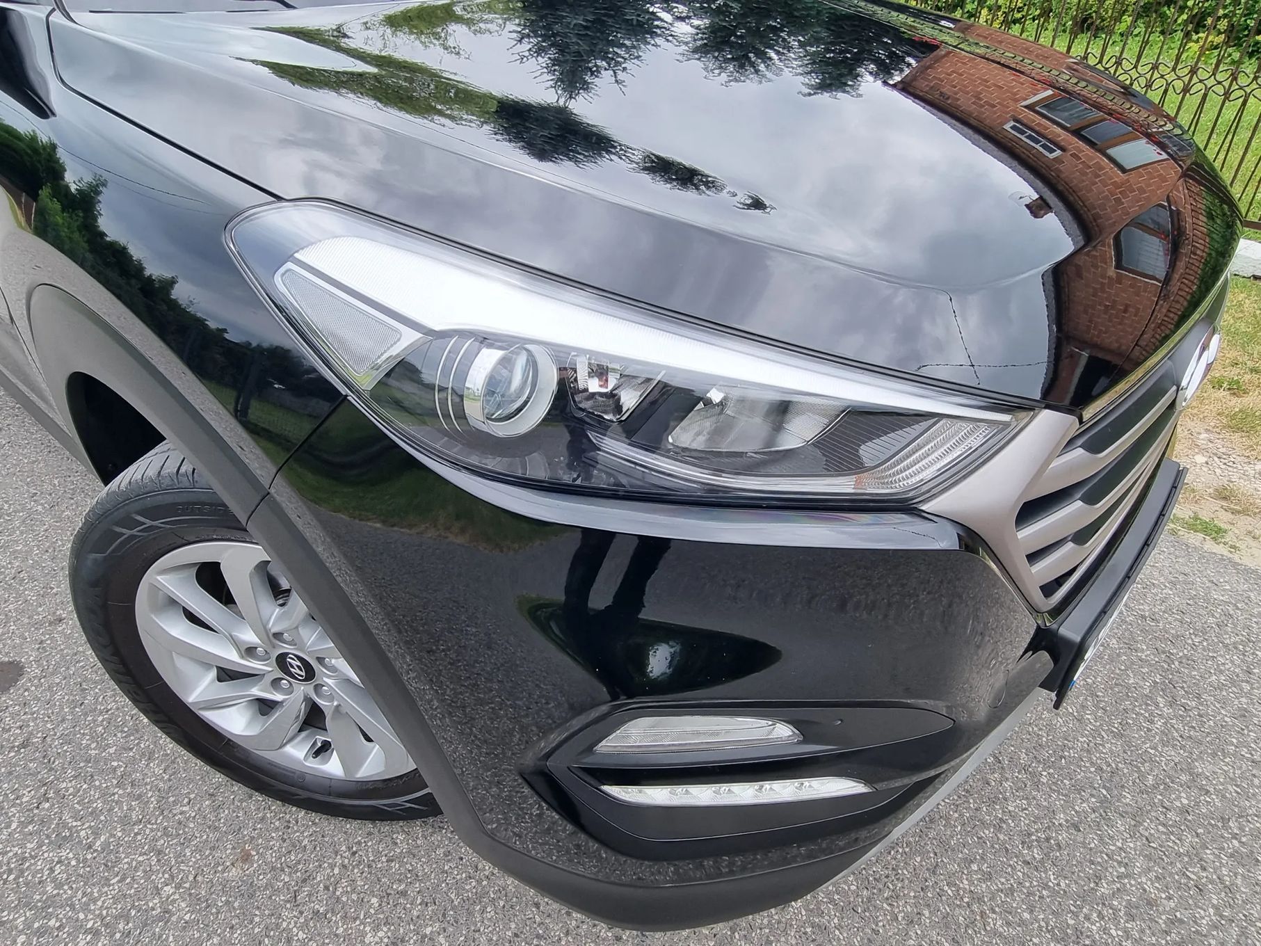 Hyundai Tucson 1.6TURBO LED Navi Kamera Bezkolizyjny Pierwszy Właściciel Niemcy ASO