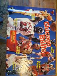 Plakat Chicago Bulls Legendarny sklad koszykowka