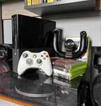 XBOX 360 | 250GB | Pad + kierownica | 6 Gier