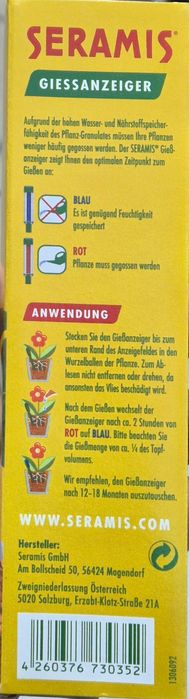 Wskaźnik wilgotności podłoża Seramis 2 szt.