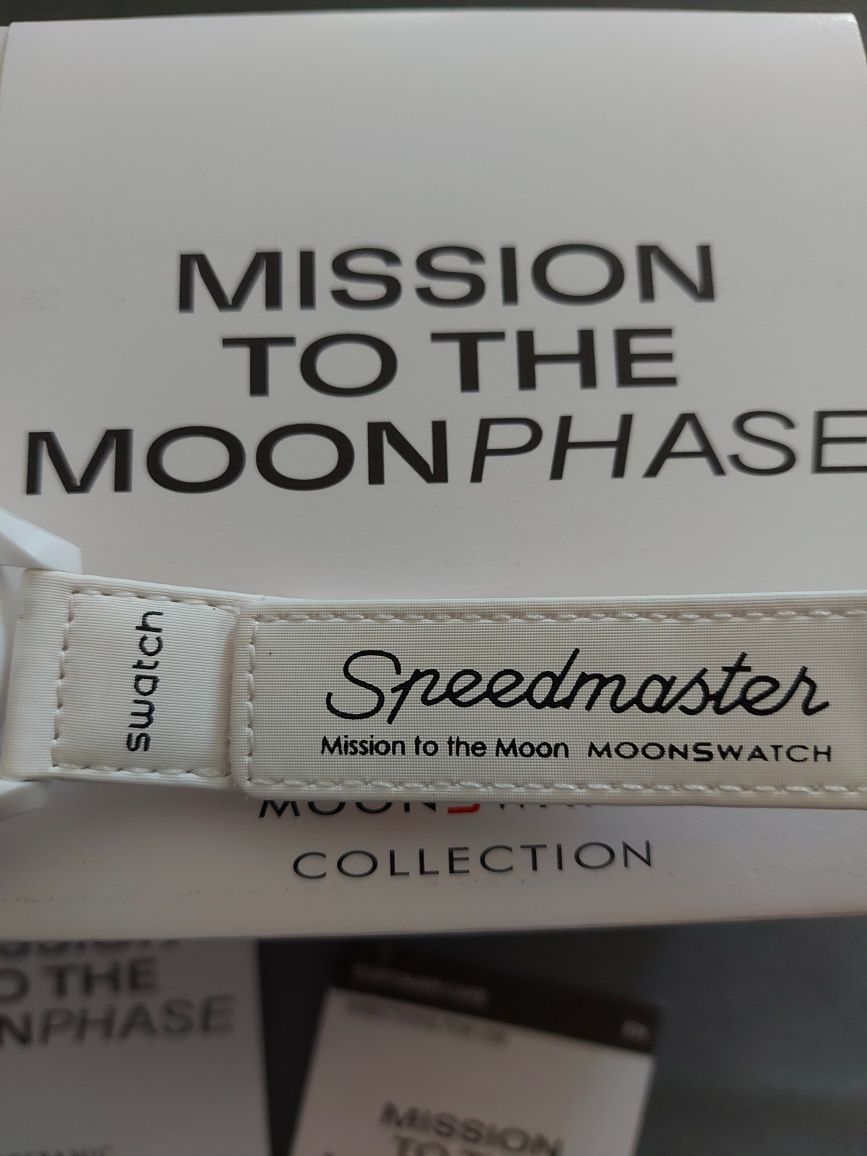 Swatch omega moonphase
