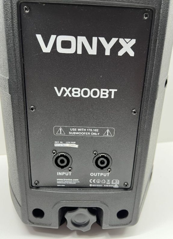 Активна звукова система,професійні колонки на стійкахVX800BT 2.1 Vonyx
