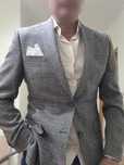 Blazer princepe Welles, Slim fit ,em pura lã virgem.