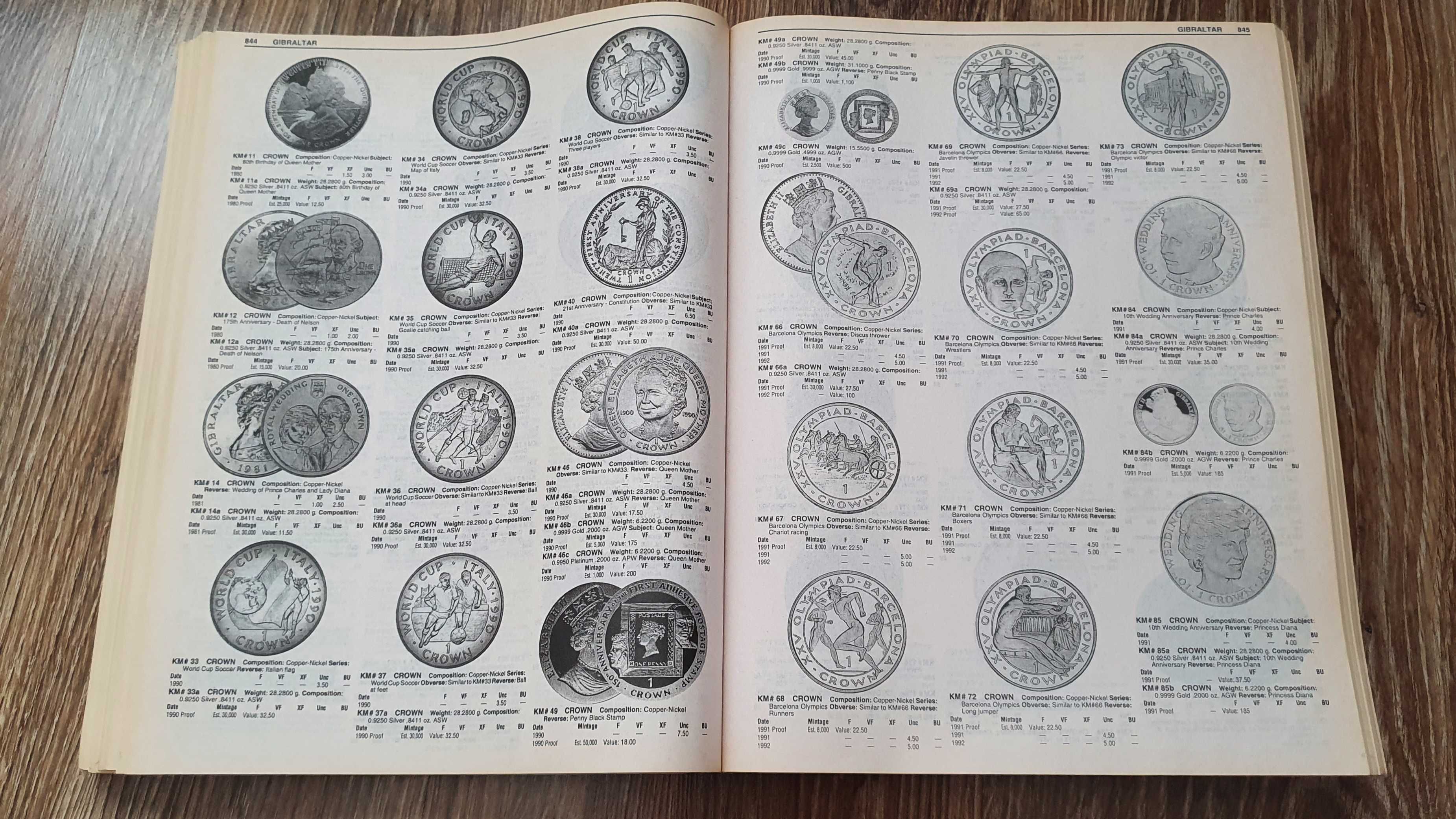 Wielki katalog monet od 1901 roku WORLD COINS 31st edition