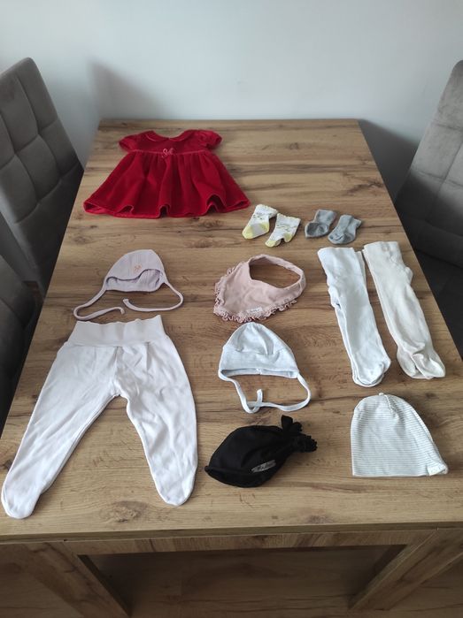 Duży zestaw ubranek 56-62