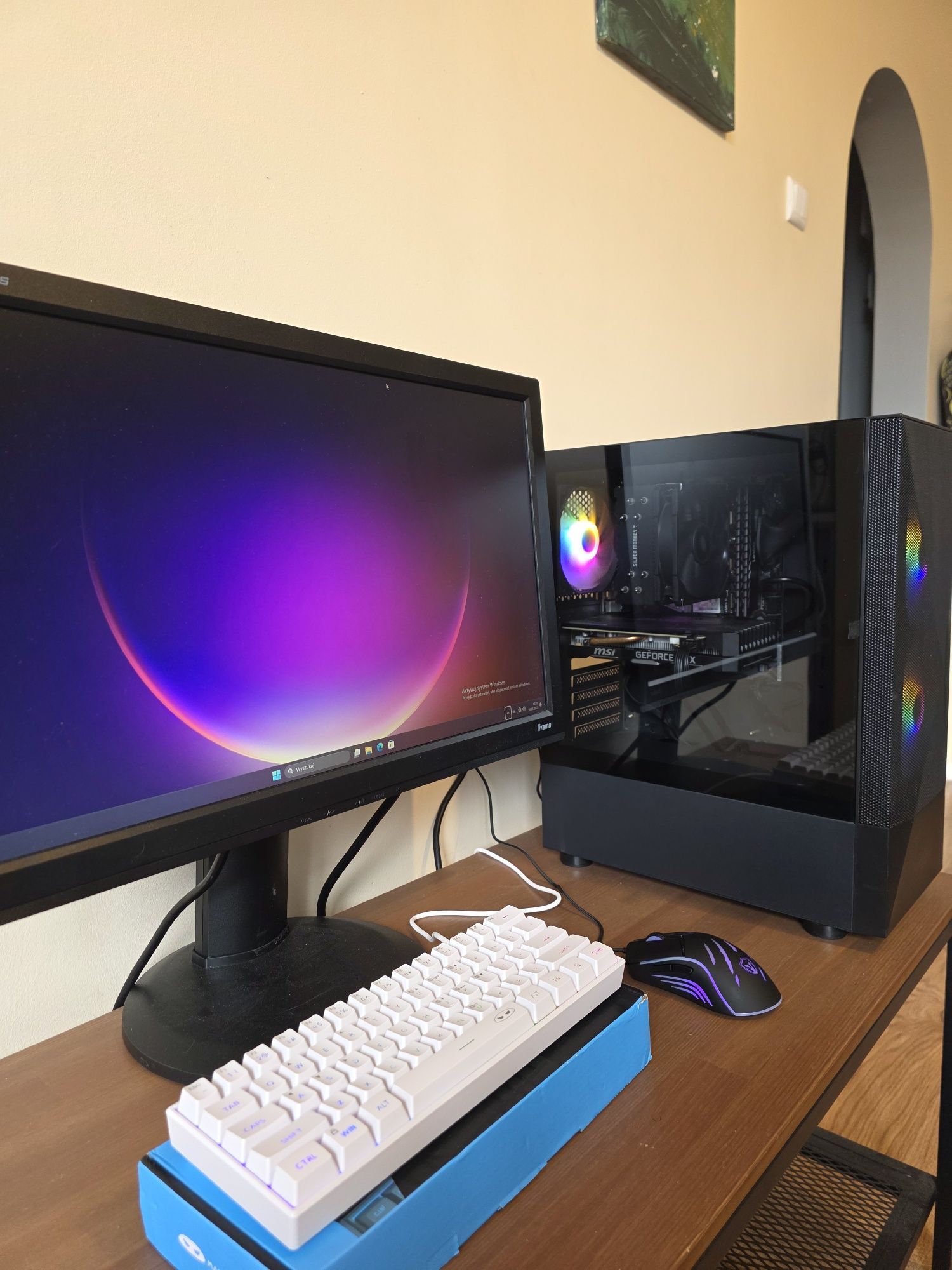 Caly zestaw,gtx 1660Ti,i3-10100f, m2 512gb,ddr4 32gb