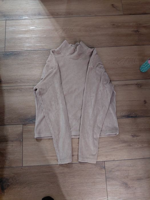 Sweter Gina Tricot Kremowy damski, rozmiar S