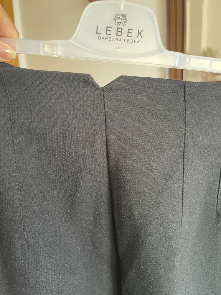 Calça classica preta, da Zara M, ganga cinzenta Stradivarius, nr36