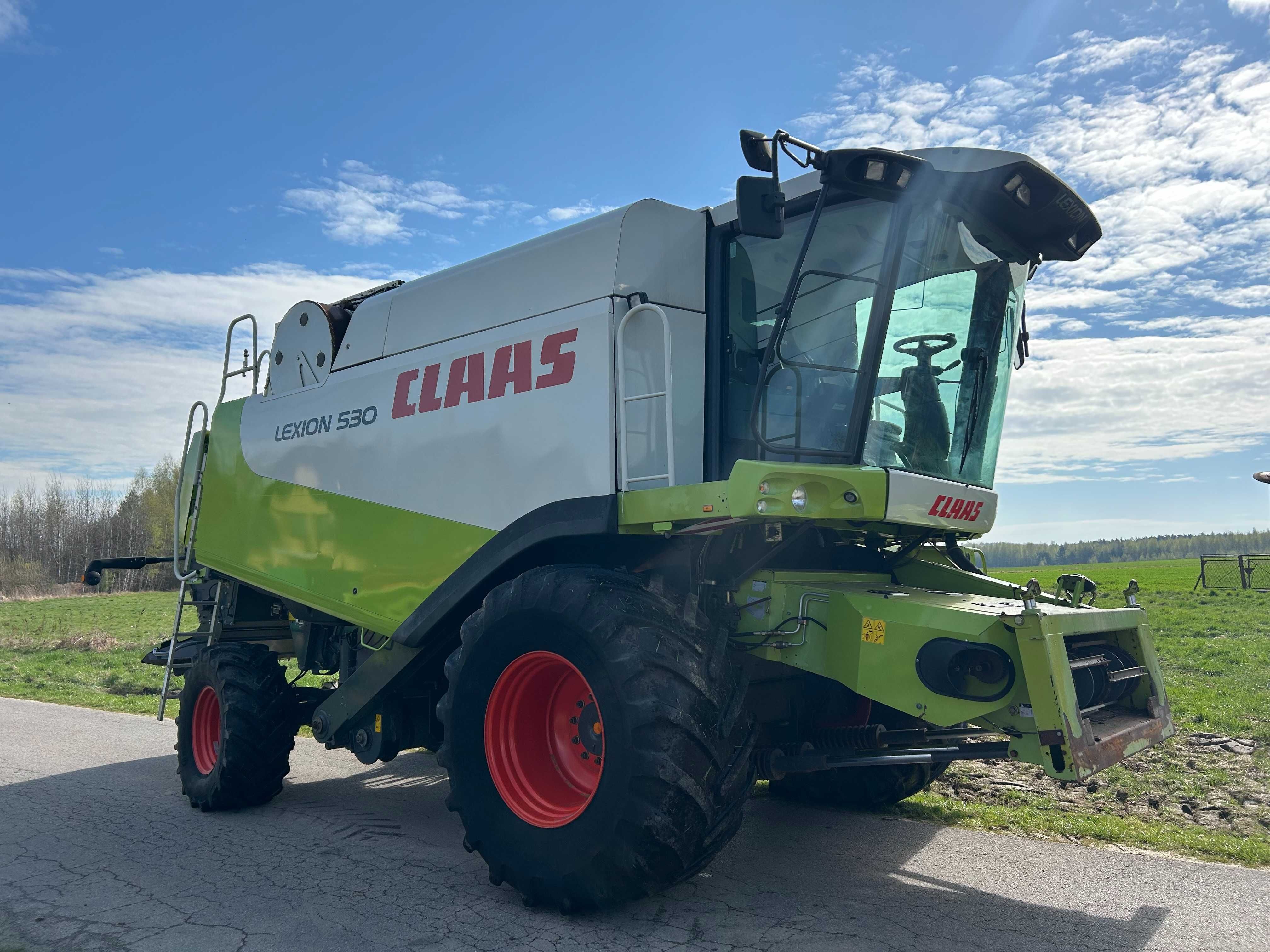 Claas Lexion 530 4X4 Heder C540 5.4M 2006R Sprowadzony