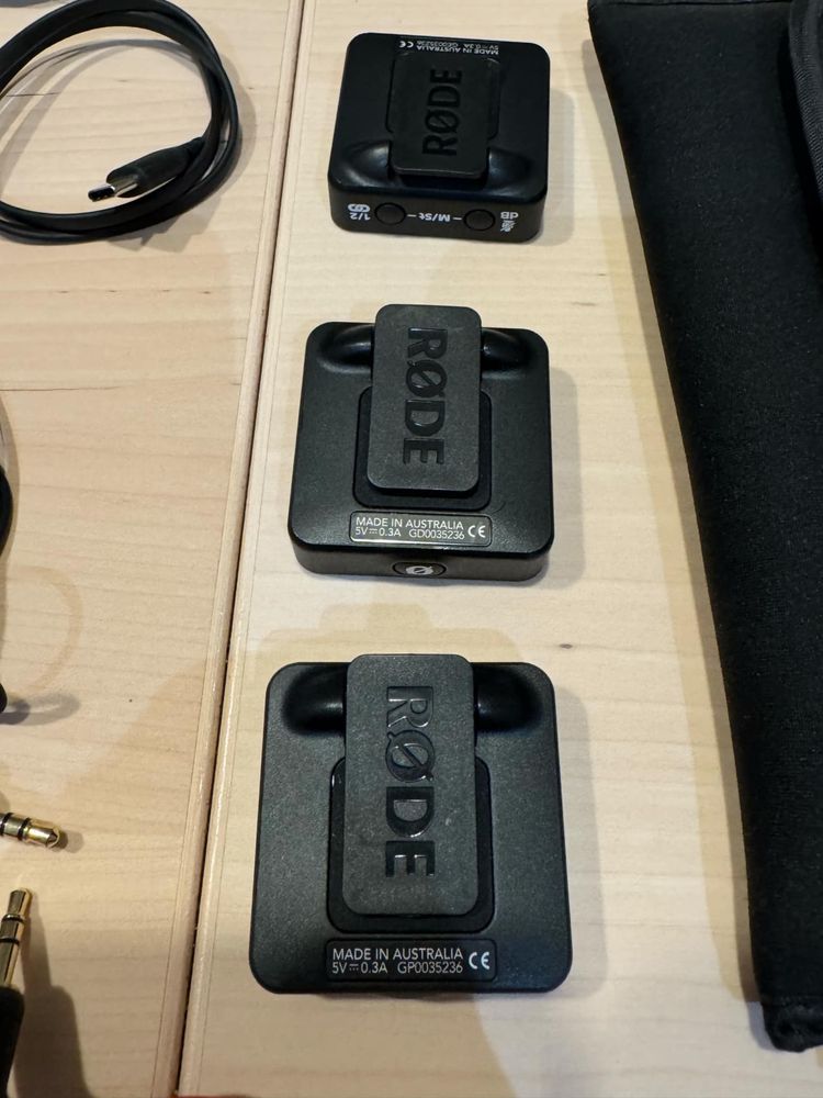 Rode Wireless GO II – zestaw mikrofonów bezprzewodowych – jak nowy!