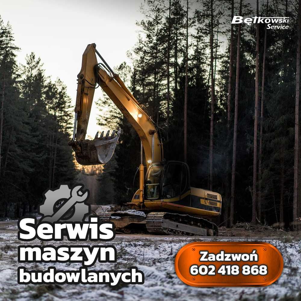 Naprawa i serwis traktorów, koparek, maszyn rolniczych i budowlanych