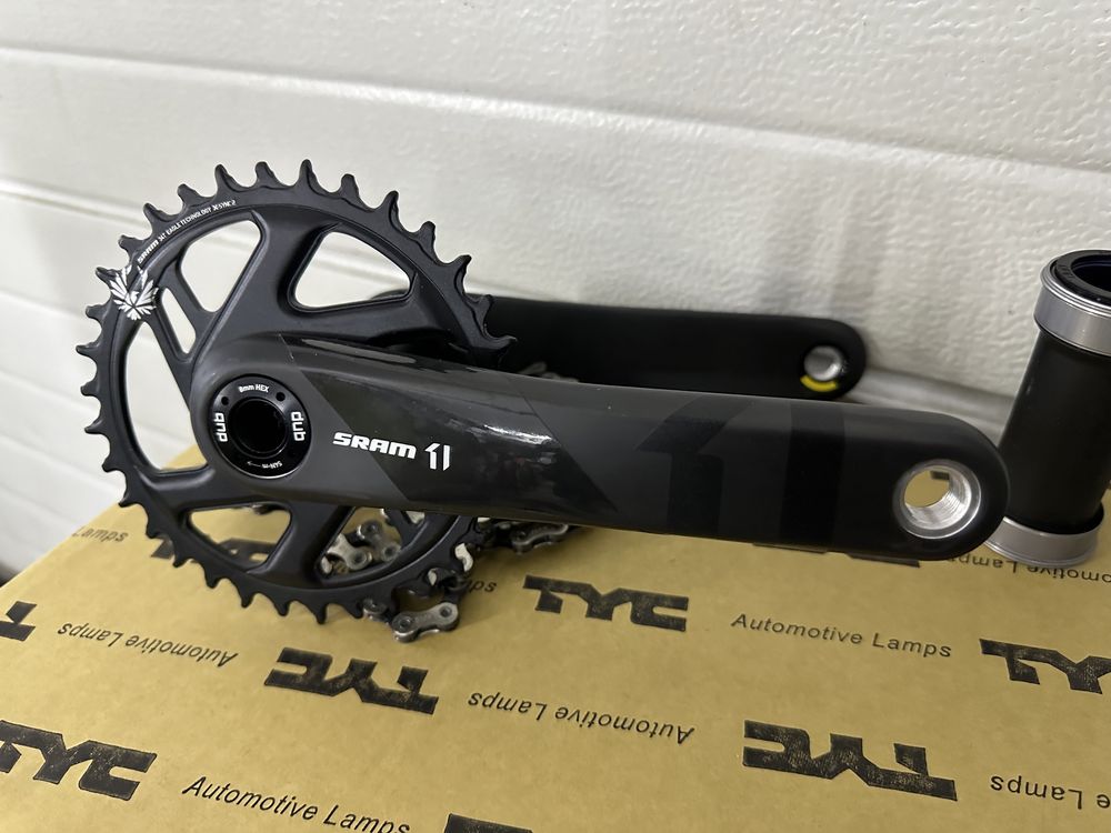 Sram X01 X1 Eagle Korba Kaseta Przerzutka Zestaw Nowy