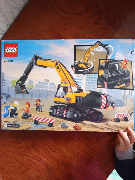 Лего экскаватор 8+