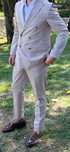 Fato trespass slim fit bege