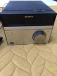 Aparelhagem sony com 2 colunas e comando