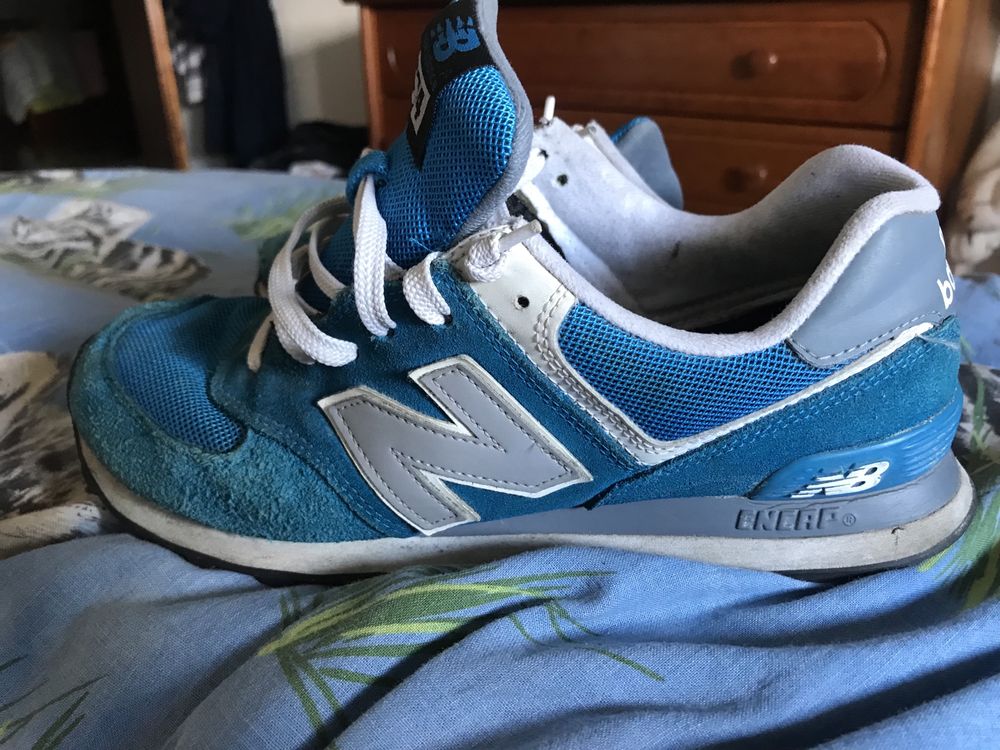 New Balance 574 azul surf