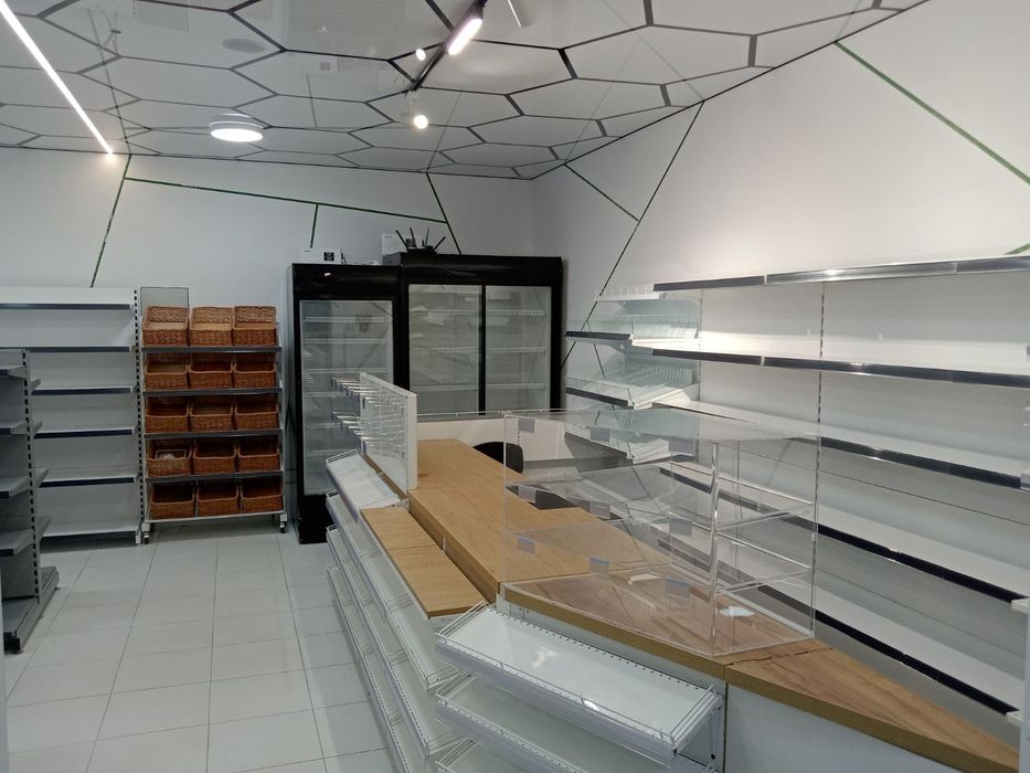 Торгові стелажі, холодильні камери, морозильні бонети. Для торгівлі