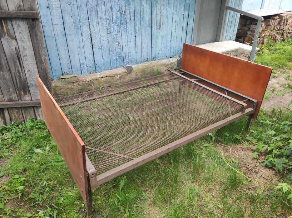 Ліжко двоспальне панцерне