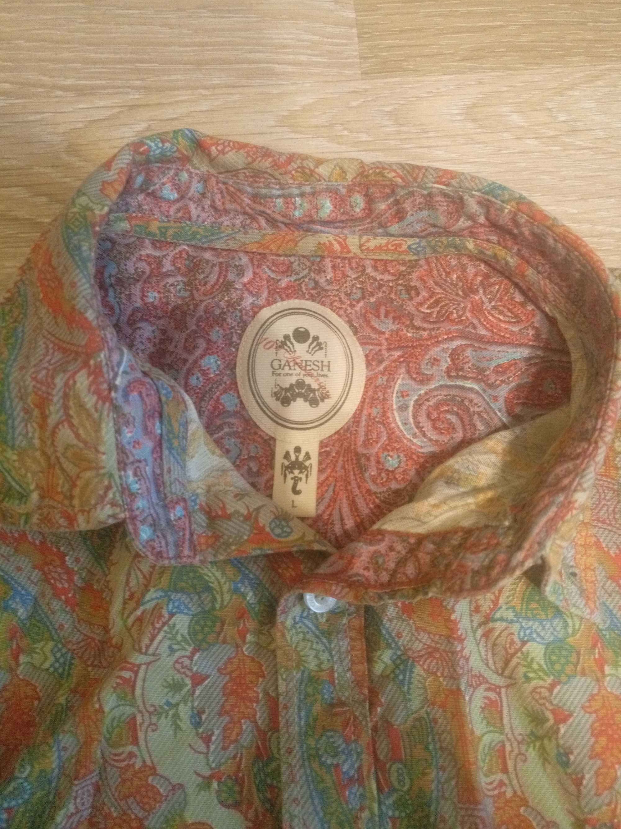 Koszula męska M, Ganesh, oryginalne wzory