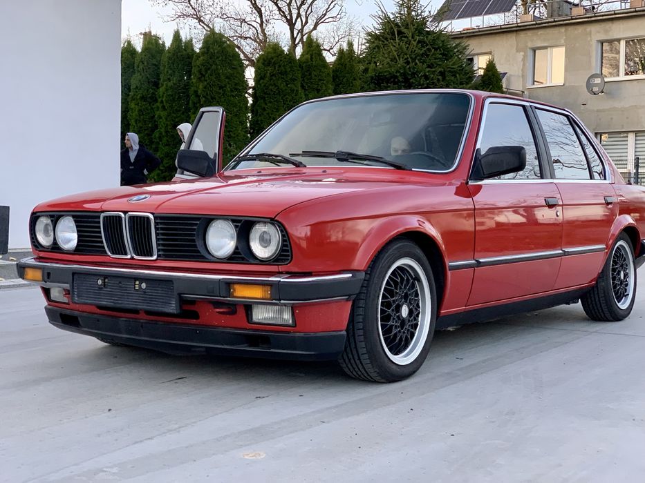 BMW 316 e30 1985 rok wąska lampa BBS OBC nowy gwint