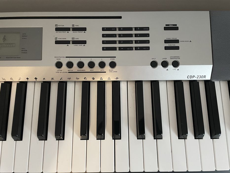 Pianino cyfrowe na statywie Casio CDP-230R kompaktowe gabinetowe 88