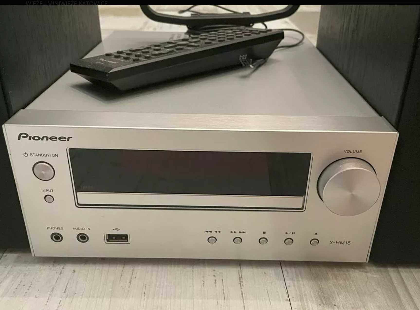Pioneer X-HM15 Zestaw stereo (wieża) FM RDS, napęd CD USB