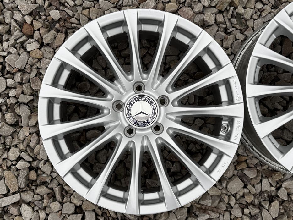 JAK NOWE Oryginalne OE Alufelgi 17" 5x112 Mercedes-Benz