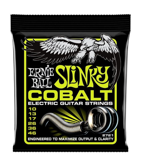 Struny Ernie Ball 2721 Nowe do gitary elektrycznej 10-46