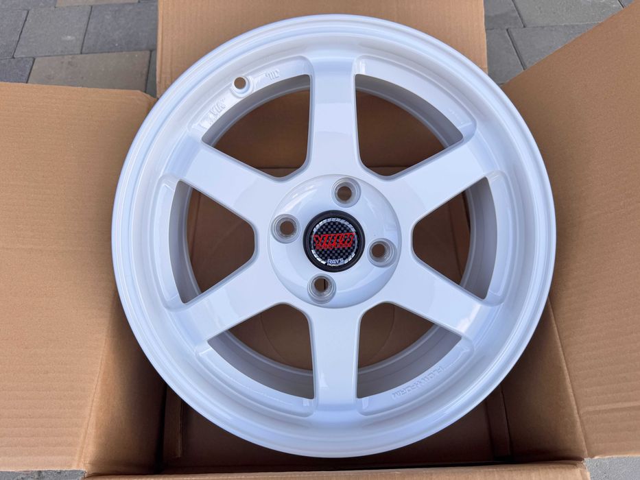 Білі Нові диски R15 4x100 6.5j et35 Renault VW Opel BMW Honda Suzuki