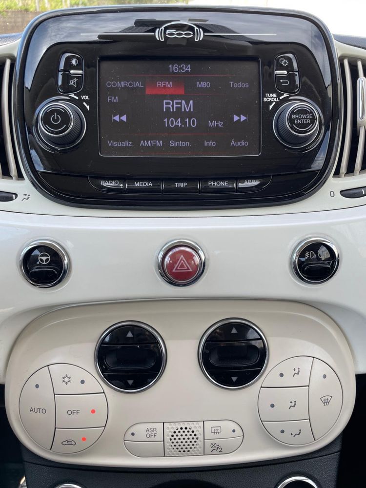 Fiat 500 - Cabrio - Ano 2018