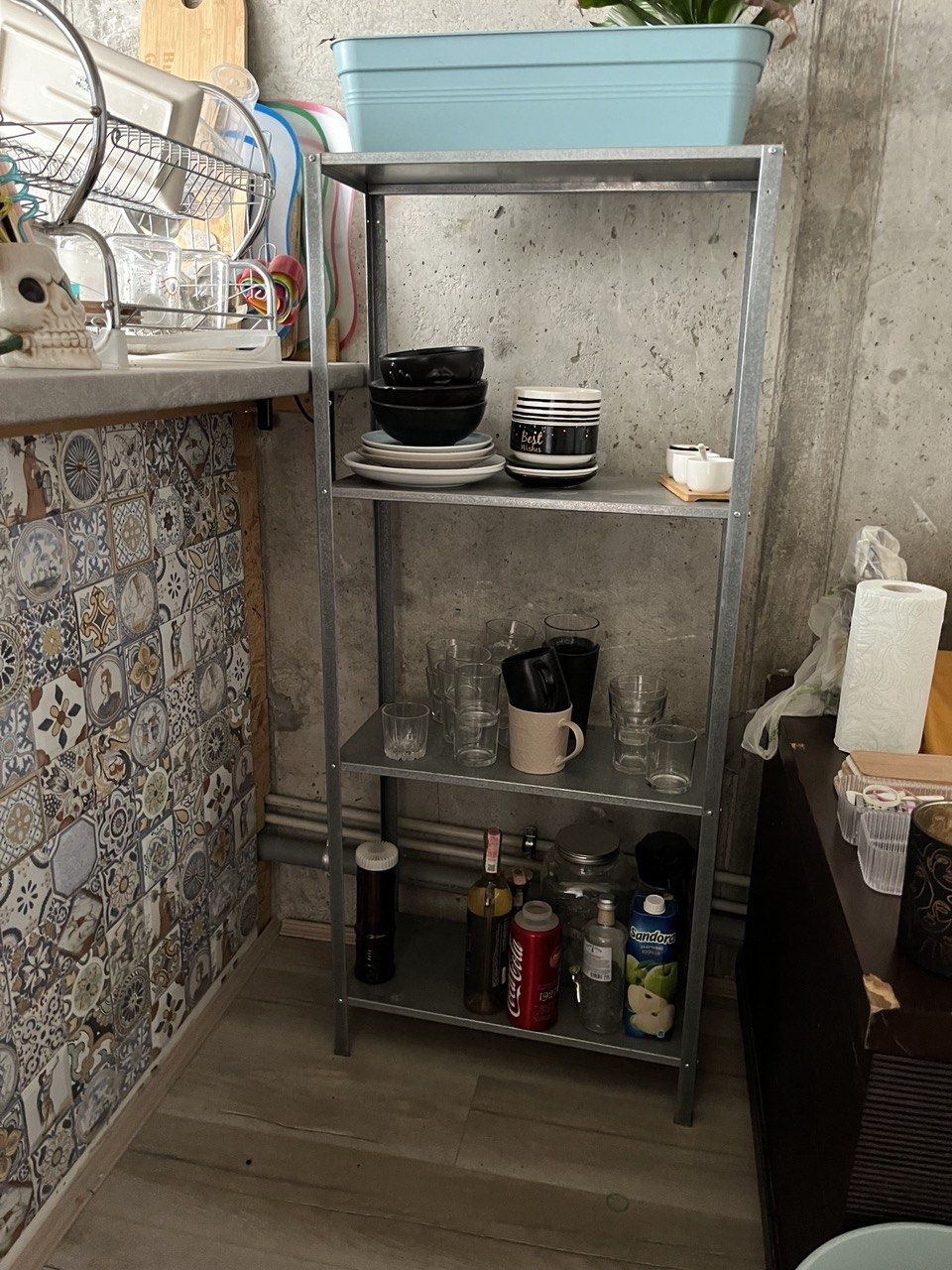 Стелаж металлический IKEA HYLLIS