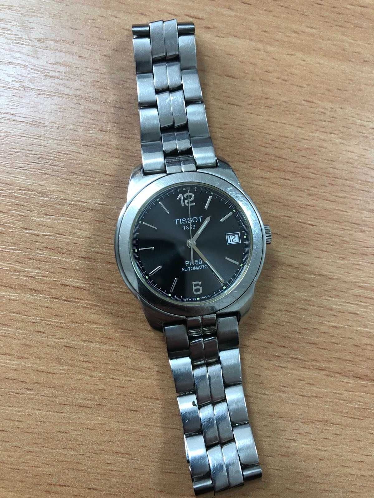 годинник Tissot PR50 sapphire glass automatic