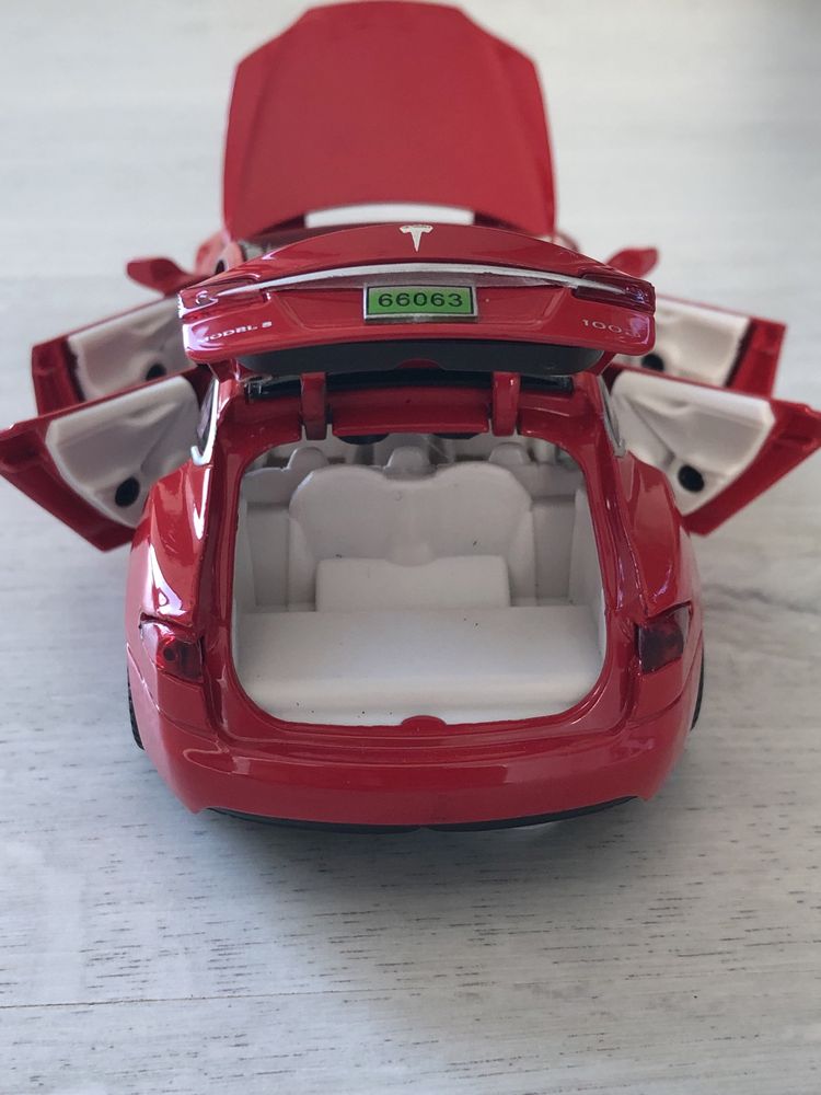 [EM STOCK] Tesla model S miniatura 1:32 (15cm)