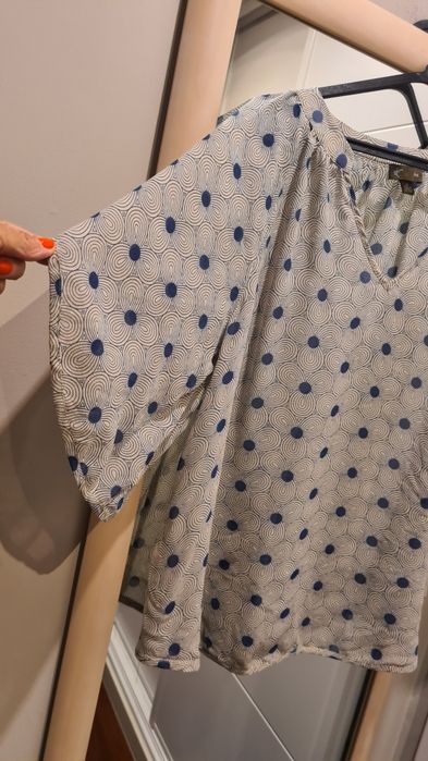 Blusa Fei, tam. L. 100% seda