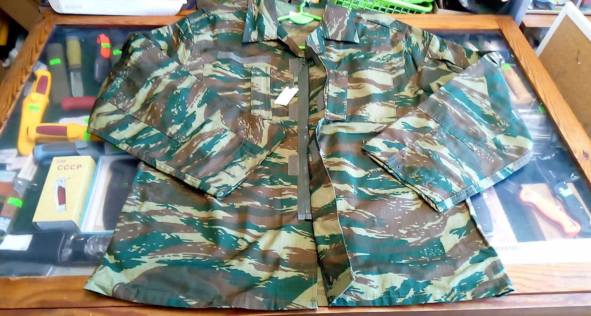 Bluza Wojskowa Armia Grecja Lizard camo r.XL 171-180 kl.128 nowa