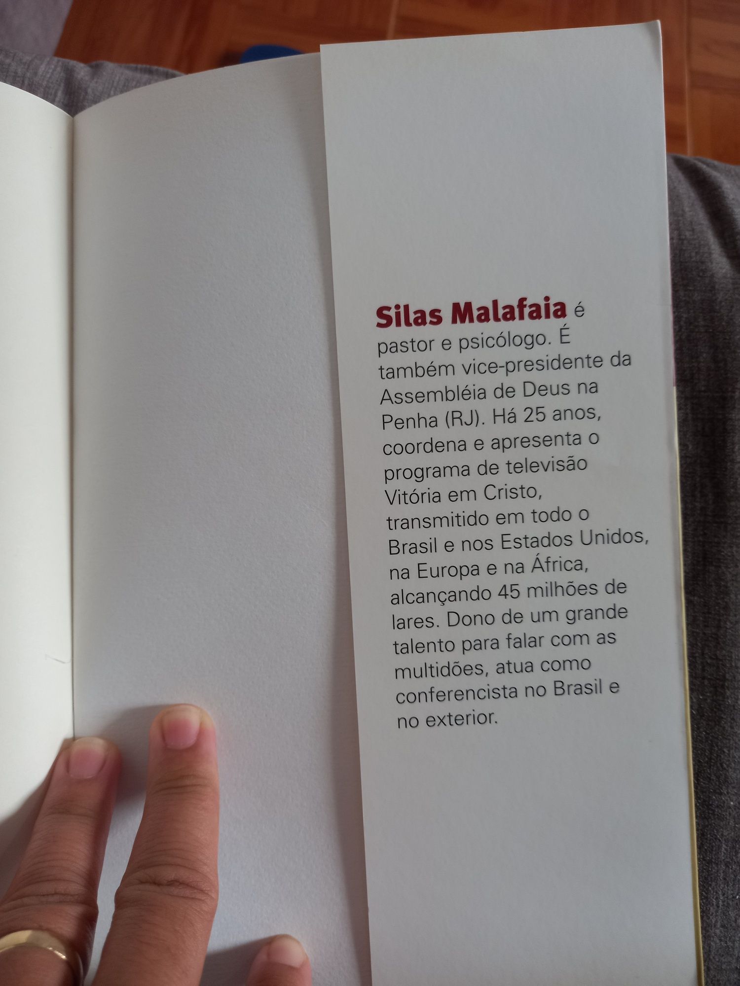 Livro Silas Malafaia " Lições de Vencedor