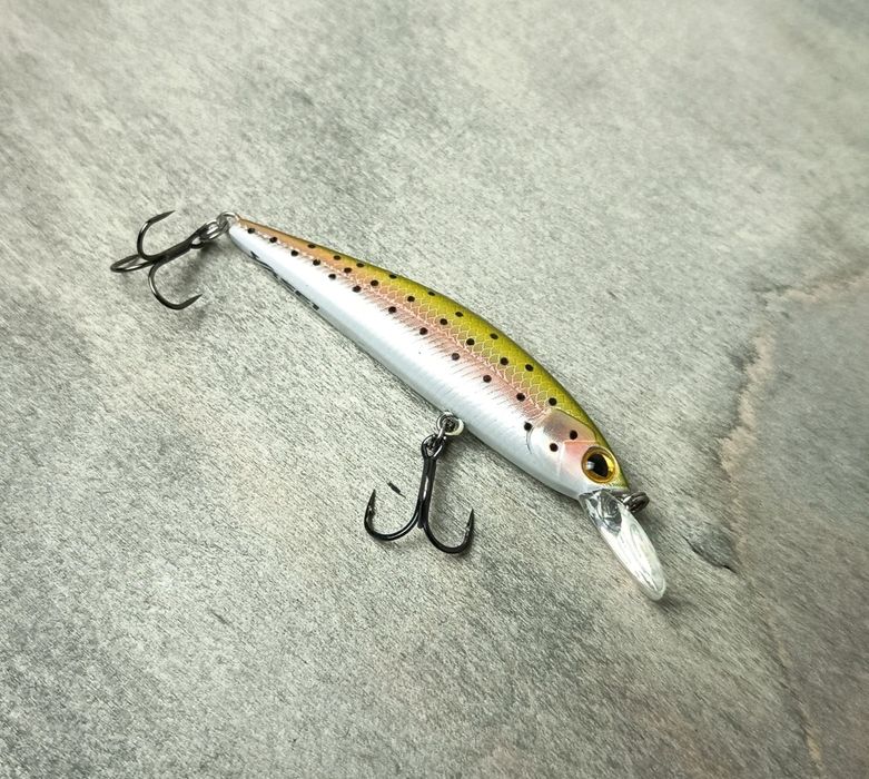 Wobler Robinson Trout Pro 8 cm z kotwicami – pstrągowy, stan idealny