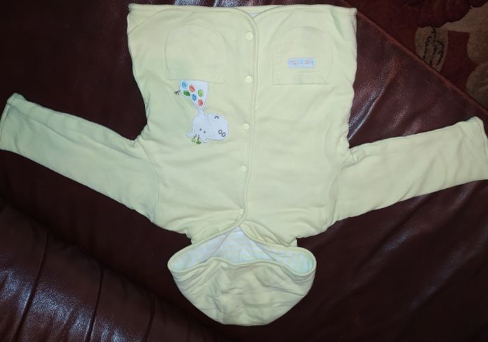 Курточка,куртка BORNINO, двухсторонняя, х/б , разм.80