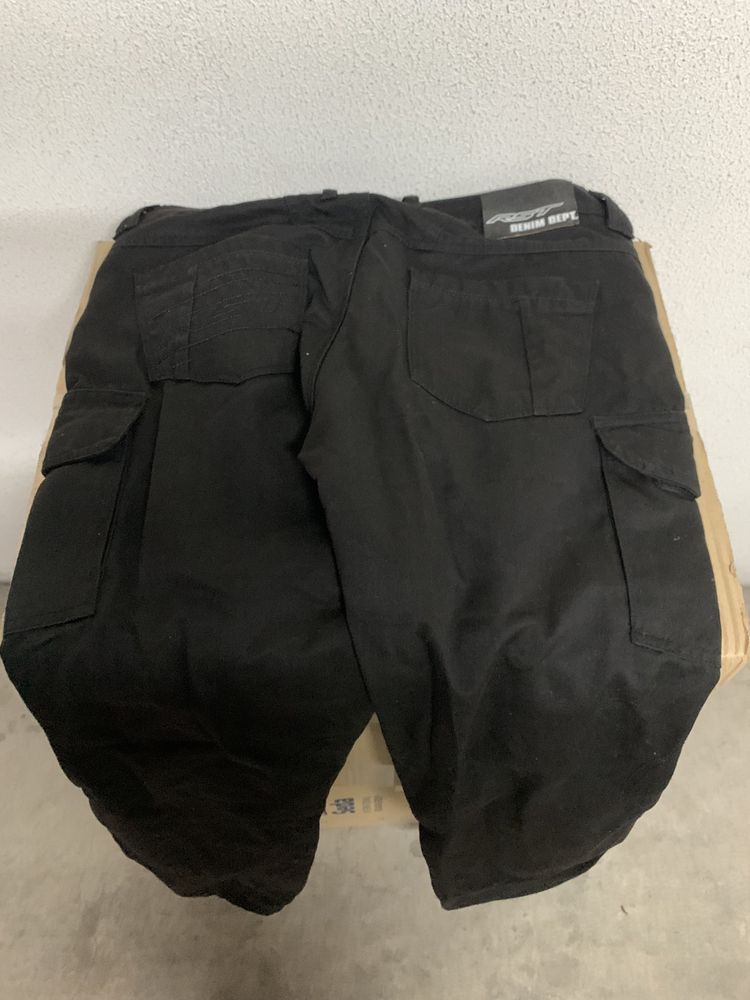 RST Calça de ganga, Comprida Aramid, cor preta