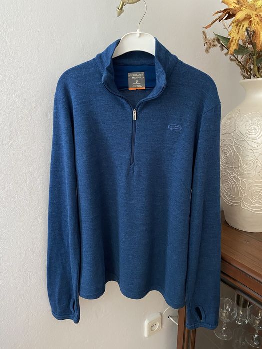 Термокофта, лонгслів Icebreaker Merino Wool 320 Longsleeve Half Zip