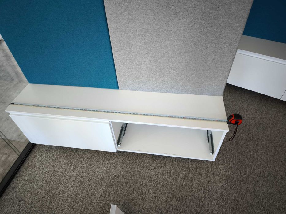 Ścianki mobilne z szufladami