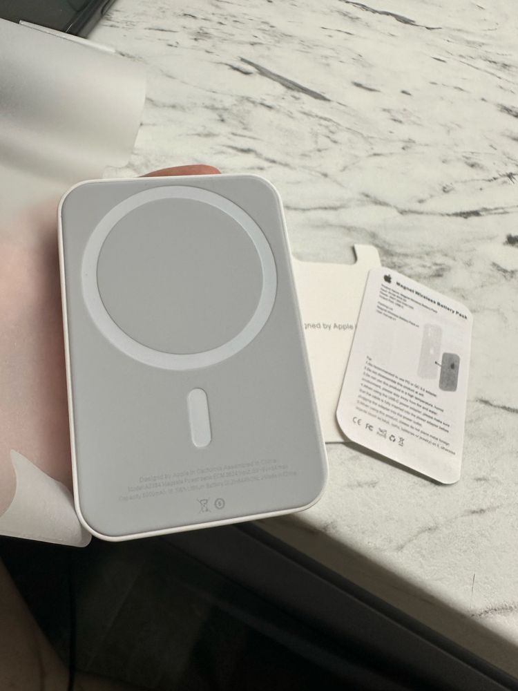 Magsafe Apple power Bank 5000mAh оригинал зарядка беспроводная магнит