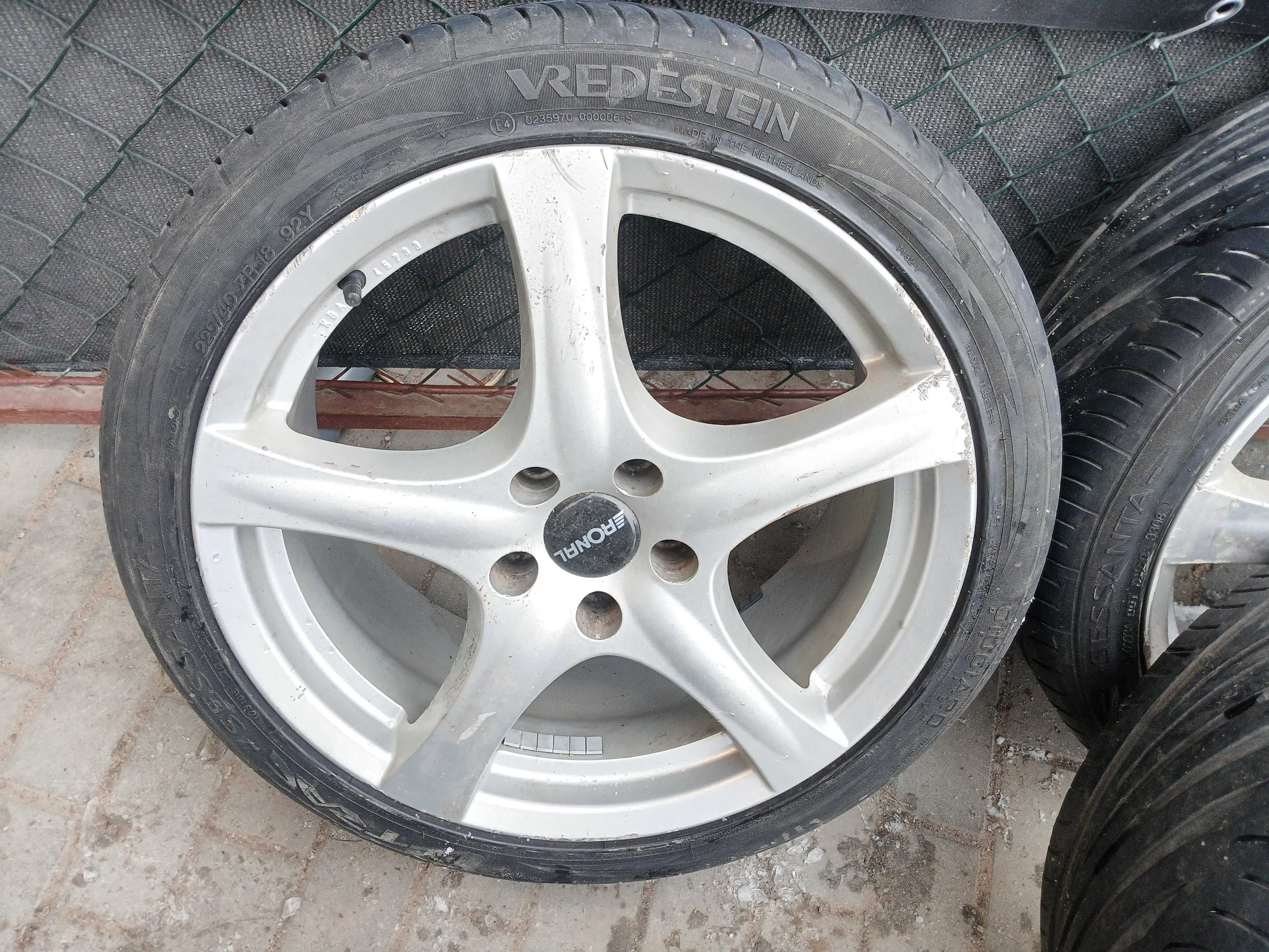 4x felgi 18 5x112 Audi A3 A4 A6 Vw Golf Passat Seat Skoda Superb Octav