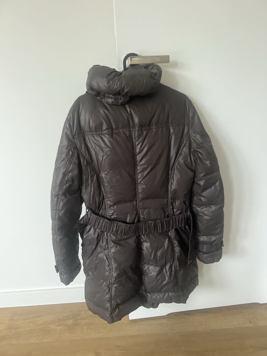 Esprit damska zimowa kurtka puchowa brazowa czekoladowa pierze 38 M