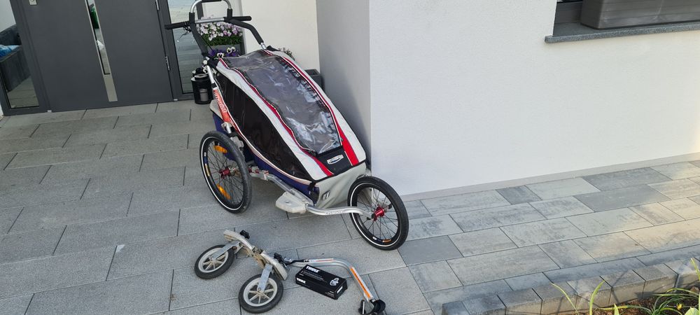 Przyczepa rowerowa Chariot cx1 riksza thule wózek
