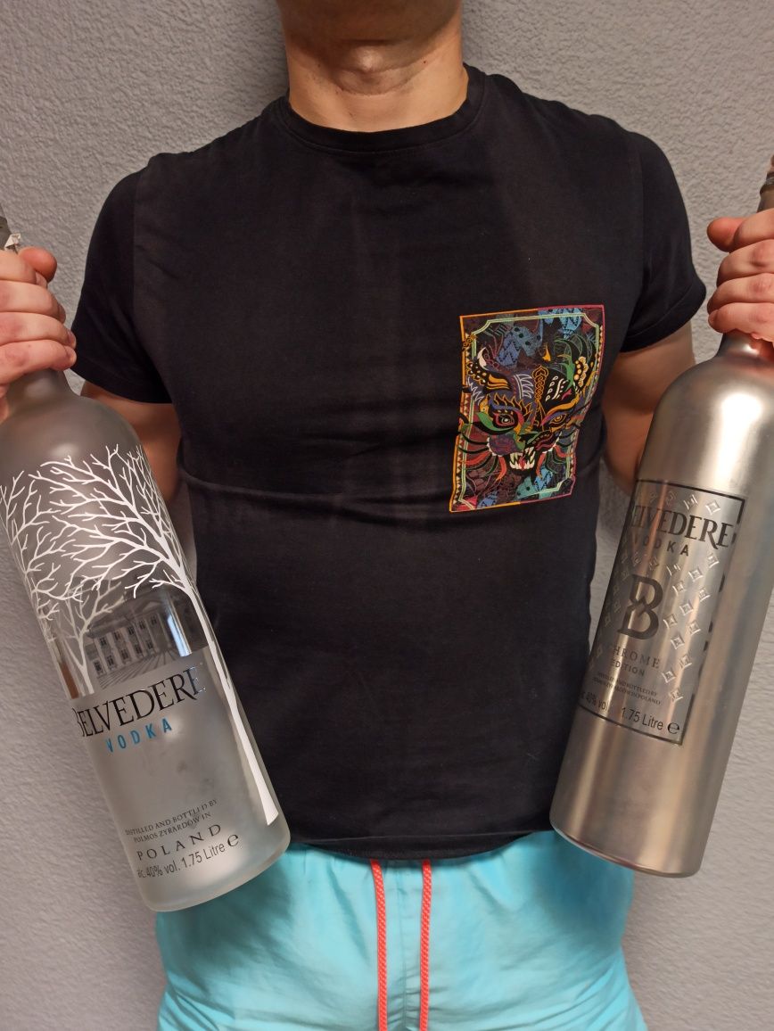 Makieta butelki  Belvedere vodka 1,75L podświetlana butelka